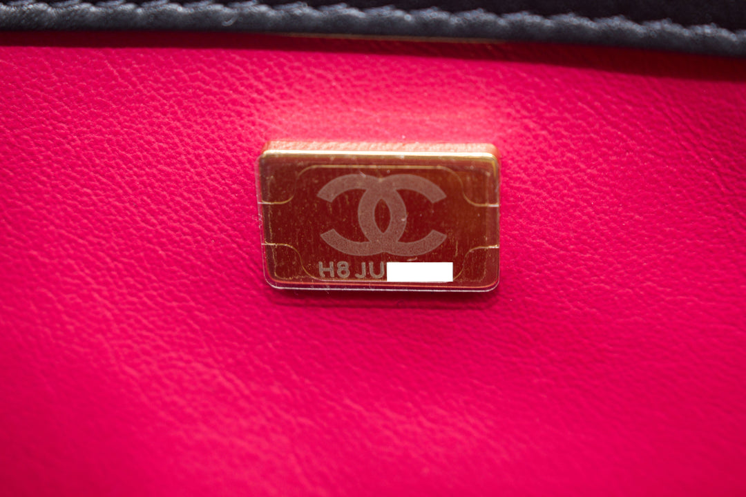 Top Quality Chanel AS4064 B10716 Top Quality Chanel 23S Flap Bag  Black / 94305 Lambskin Shoulder Bags Ghw