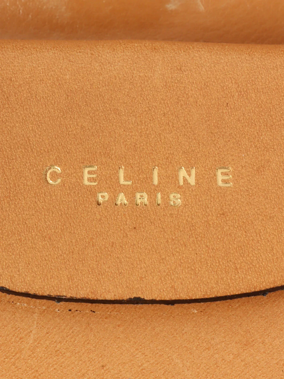 Celine Macadam Pattern Coin Case Brown