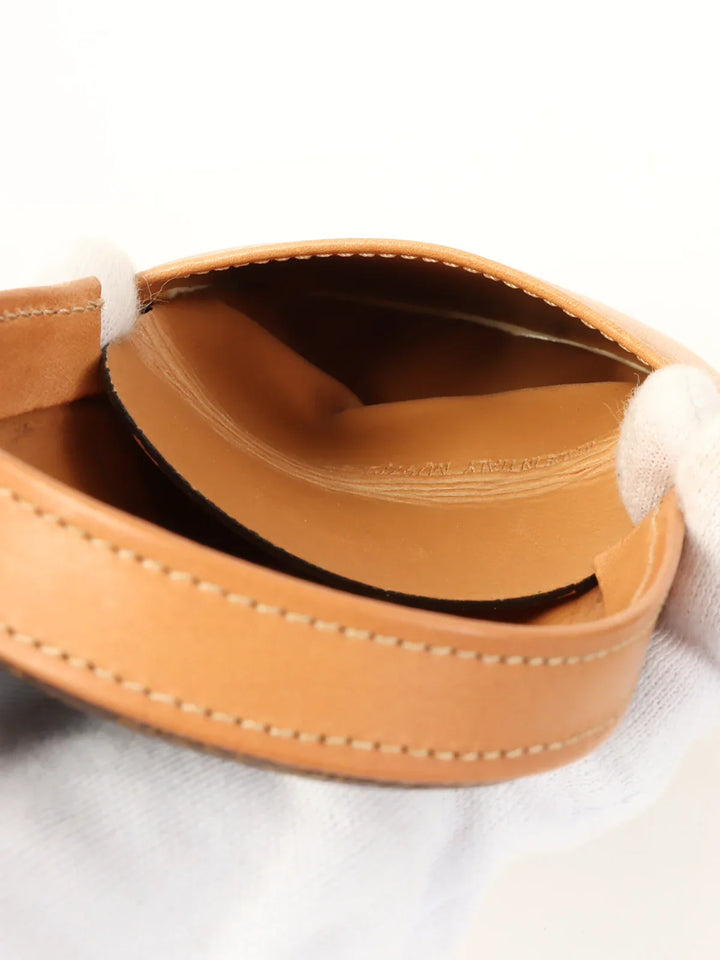 Celine Macadam Pattern Coin Case Brown