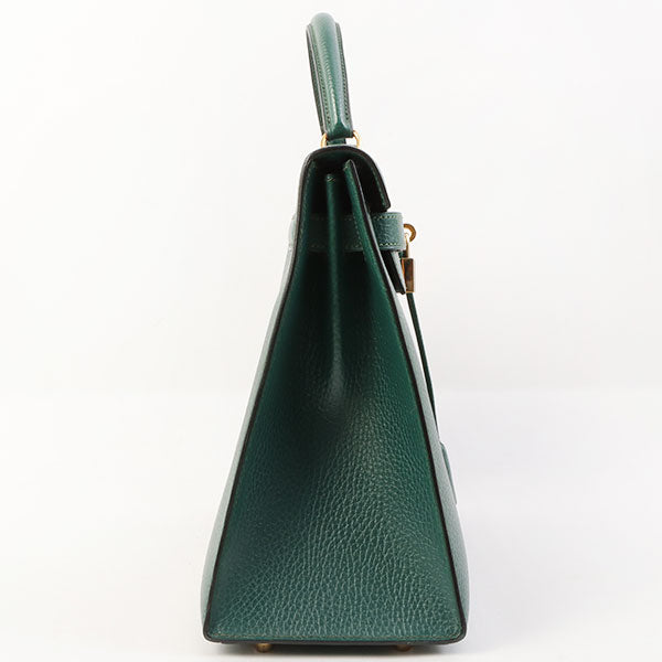 Top quality Hermes 1993 Made Kelly Bag 32Cm Green