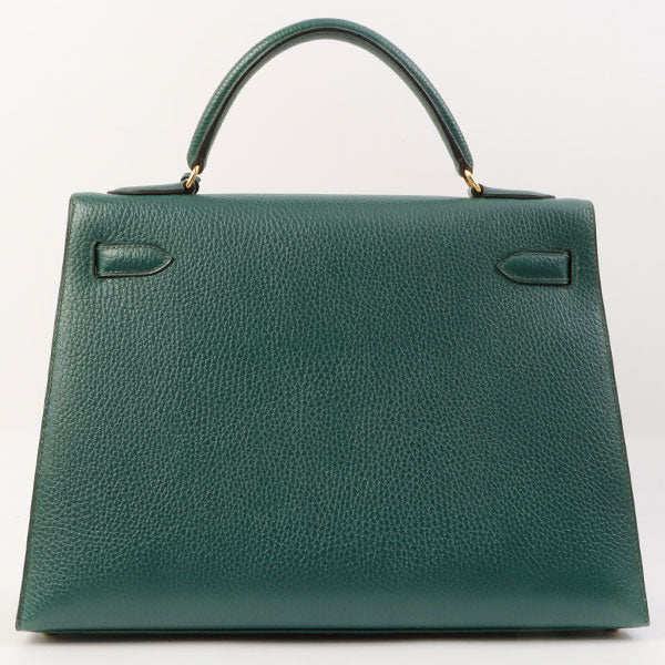 Top quality Hermes 1993 Made Kelly Bag 32Cm Green