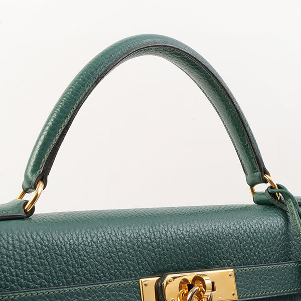 Top quality Hermes 1993 Made Kelly Bag 32Cm Green