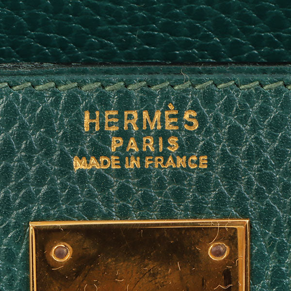 Top quality Hermes 1993 Made Kelly Bag 32Cm Green