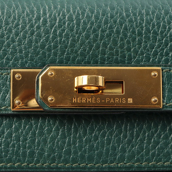 Top quality Hermes 1993 Made Kelly Bag 32Cm Green