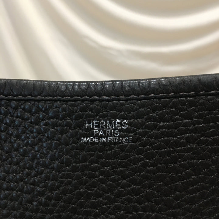 Top quality Hermes Dark Brown Leather Evelyne TGM Super Rare Size Crossbody Bag Sku# 71342