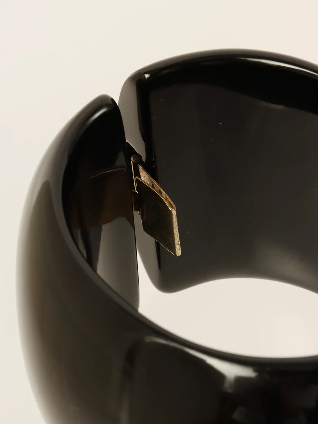 Chanel 2001 Made Cc Mark Bangle Black