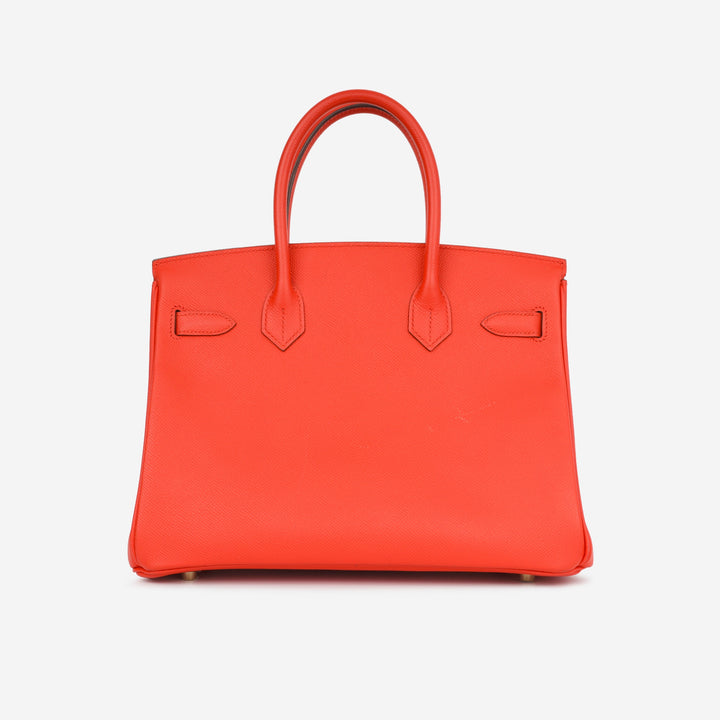 Birkin 30 - Rouge Tomate