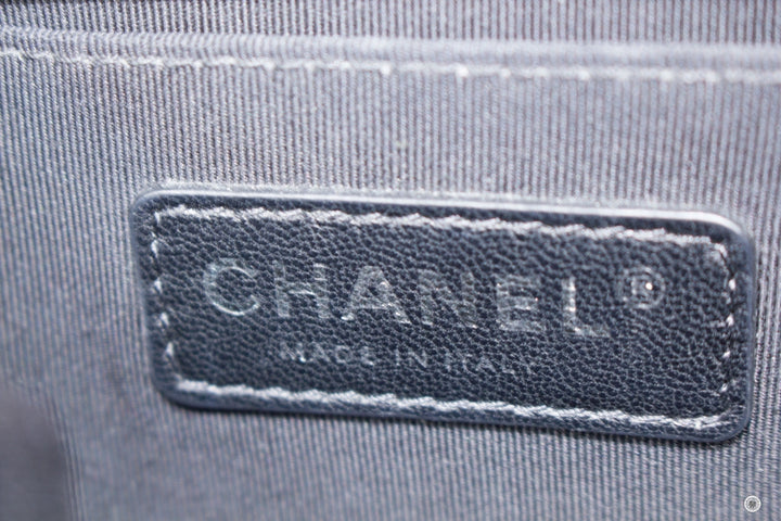 Top Quality Chanel A67085 Y60313 Boy Iridescent  Bronze / 2B041 Calfskin Small  Shoulder Bags