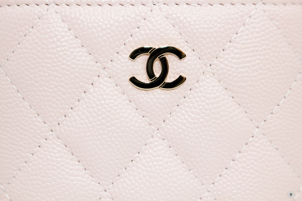 Top Quality Chanel AP1466Y33352 Small Vanity With Classic Chain Pink / NA116 Caviar Shoulder Bags Pbhw