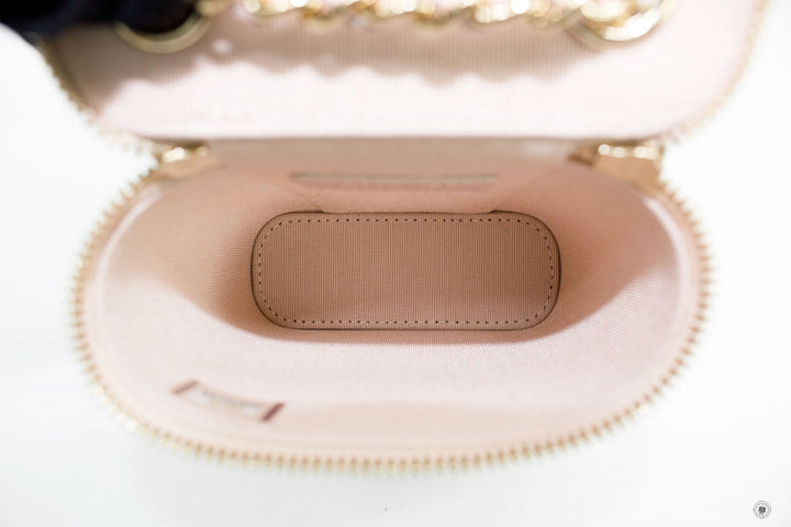 Top Quality Chanel AP1466Y33352 Small Vanity With Classic Chain Pink / NA116 Caviar Shoulder Bags Pbhw