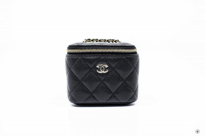 Top Quality Chanel AP1340Y33352 Small Vanity Black / C3906 Caviar Shoulder Bags Pbhw