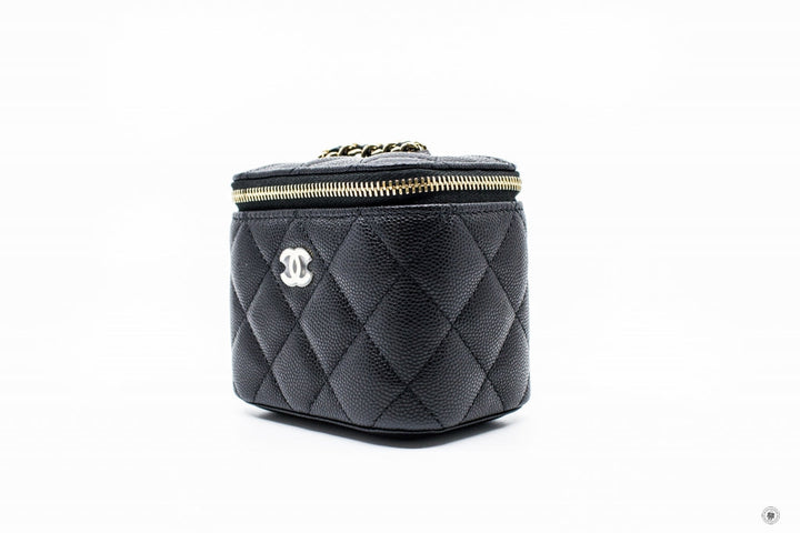 Top Quality Chanel AP1340Y33352 Small Vanity Black / C3906 Caviar Shoulder Bags Pbhw