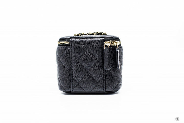 Top Quality Chanel AP1340Y33352 Small Vanity Black / C3906 Caviar Shoulder Bags Pbhw