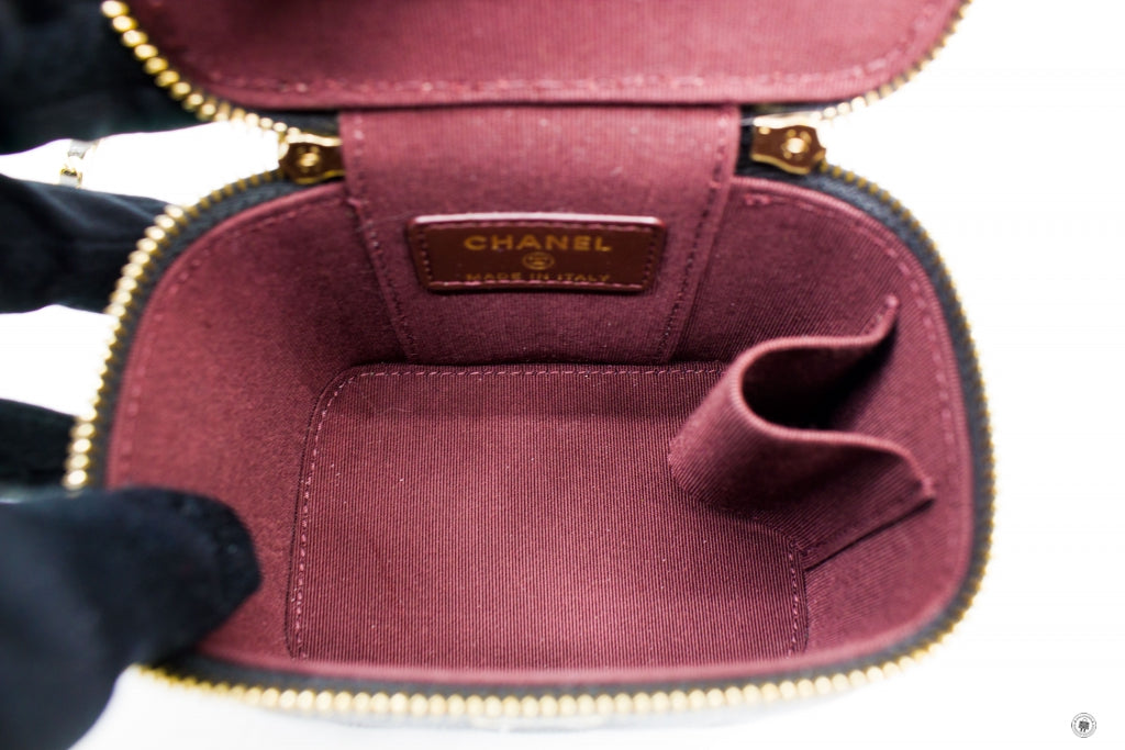Top Quality Chanel AP1340Y33352 Small Vanity Black / C3906 Caviar Shoulder Bags Pbhw