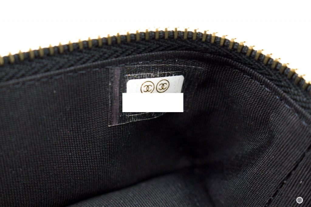 Top Quality Chanel AP2194 B05722 Small Vanity With Chain Black / 94305 Caviar Shoulder Bags Gbhw