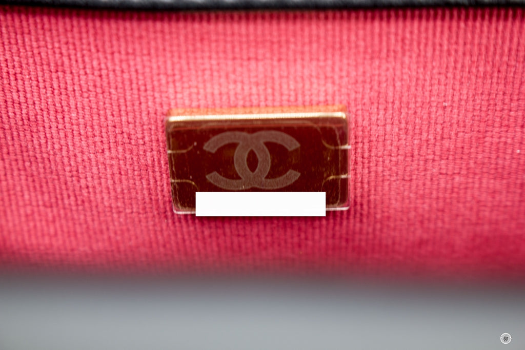 Top Quality Chanel AS2855B06895 Mini Flap Bag With Pearl Chain Version Black / 94305 Calfskin 19CM Shoulder Bags Gbhw