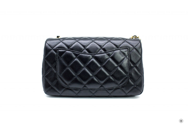Top Quality Chanel AS1787B02916 Classic CC Flap Bag Black / 94305 Lambskin Shoulder Bags Gbhw