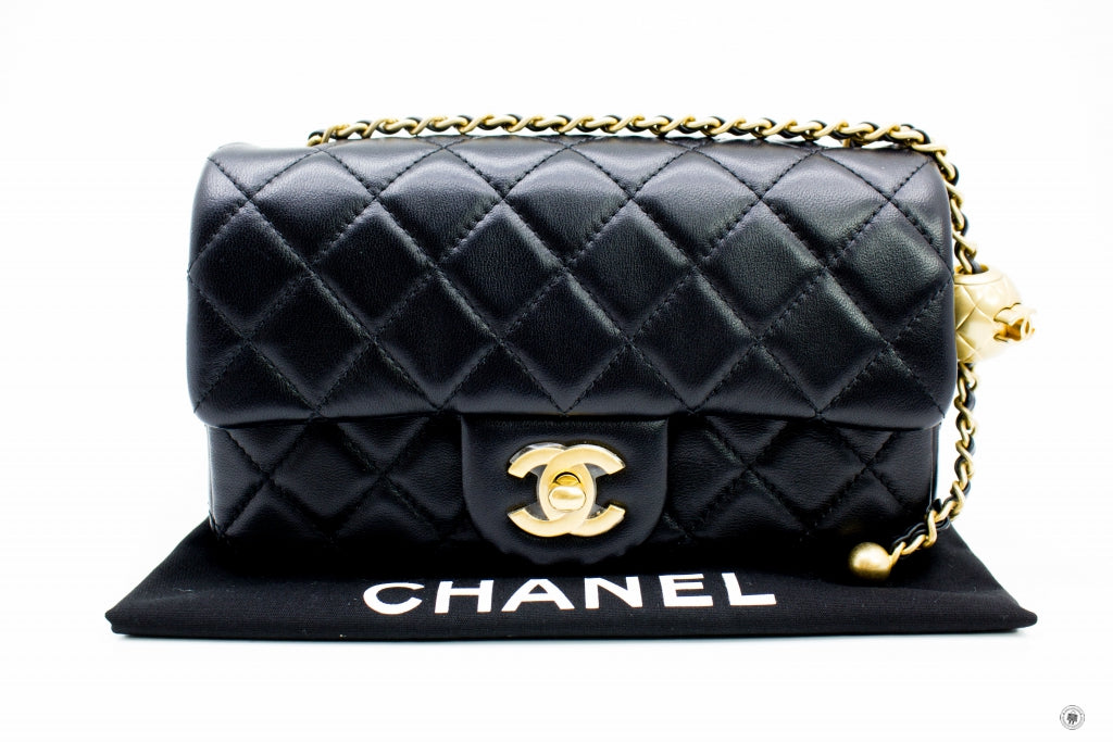 Top Quality Chanel AS1787B02916 Classic CC Flap Bag Black / 94305 Lambskin Shoulder Bags Gbhw