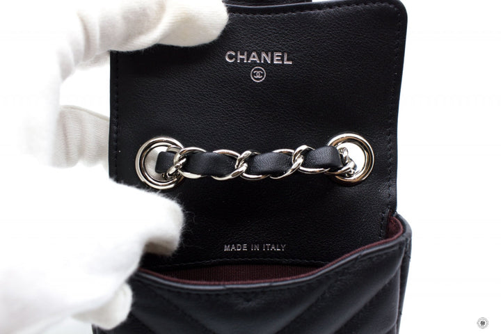Top Quality Chanel AP2305B07199 Classic Belt Bag Black / 94305 Calfskin Shoulder Bags Shw