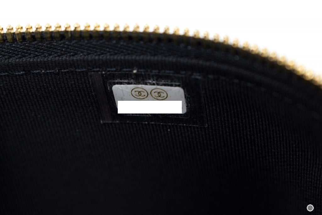 Top Quality Chanel AP2550B07242 Vanity With Gold And Silver Chain Black / 94305 Lambskin Shoulder Bags Shw