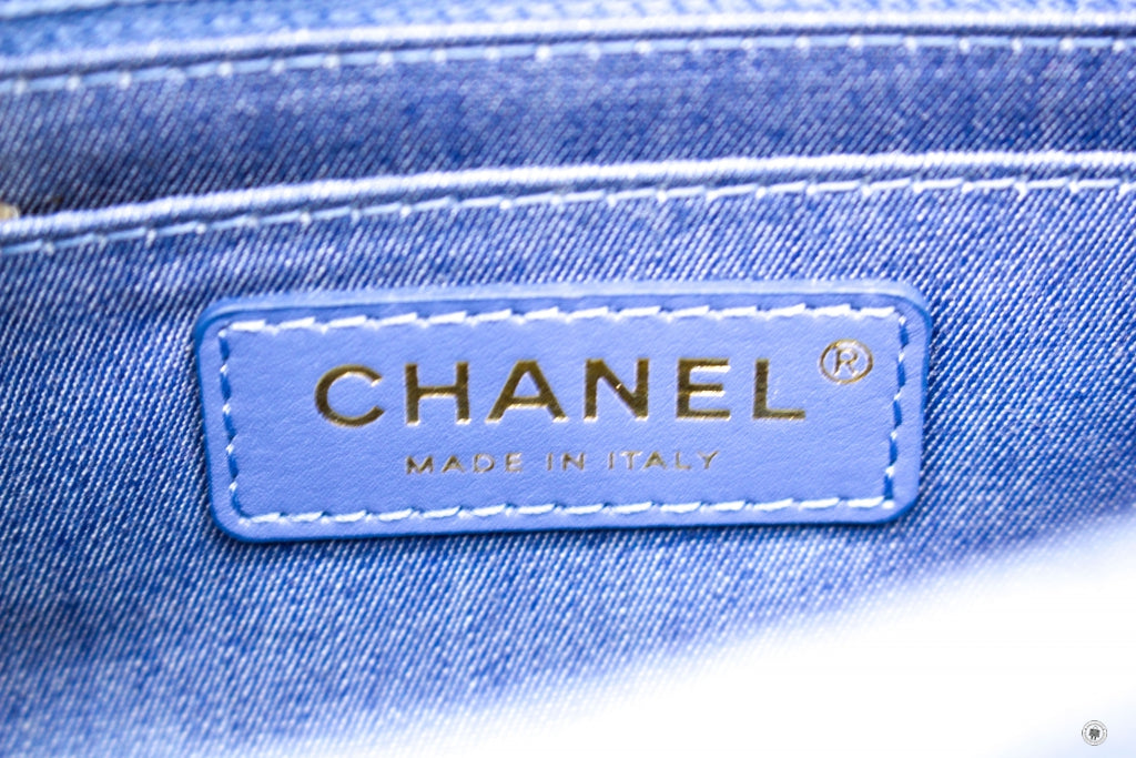 Top Quality Chanel AS1786B07306 Denim Mini Flap Bag Denim / NG353 Fabric Shoulder Bags Ghw