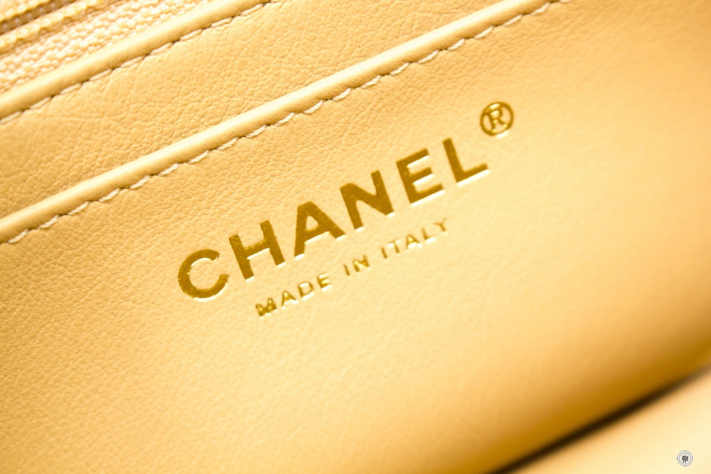 Top Quality Chanel AS1787B0291 Classic CC Flap  Beige / NG121 Lambskin Shoulder Bags Gbhw