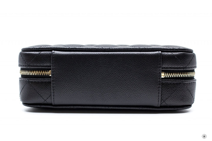 Top Quality Chanel AS3168B07894 Vanity Case  Black / 94305 Caviar Shoulder Bags Ghw