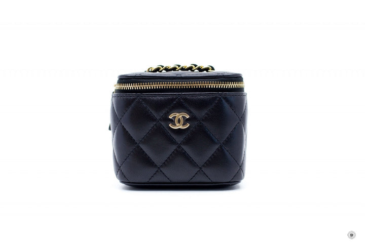 Top Quality Chanel AP1340Y04059 Small Vanity Case  Black / C3906 Lambskin Shoulder Bags Ghw