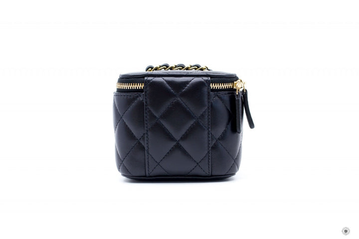 Top Quality Chanel AP1340Y04059 Small Vanity Case  Black / C3906 Lambskin Shoulder Bags Ghw
