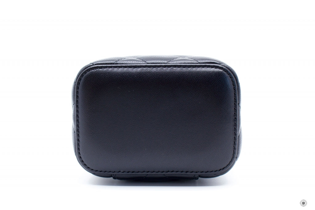 Top Quality Chanel AP1340Y04059 Small Vanity Case  Black / C3906 Lambskin Shoulder Bags Ghw
