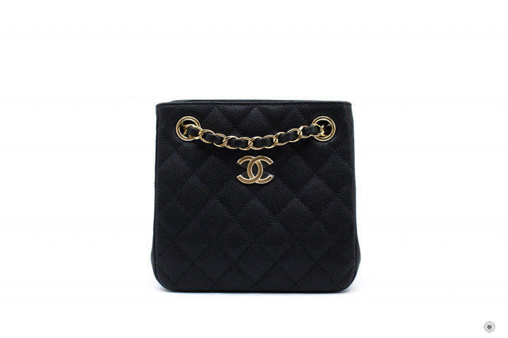 Top Quality Chanel AS3176Y33352 Bucket Bag Black / 94305 Caviar Shoulder Bags Ghw
