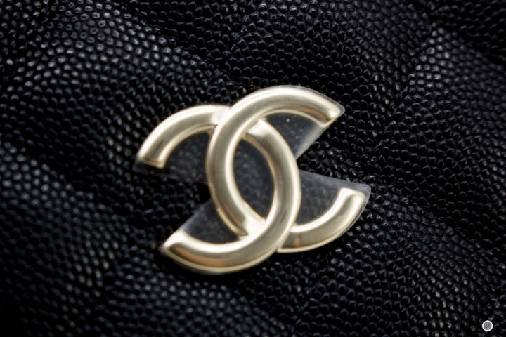 Top Quality Chanel AS3176Y33352 Bucket Bag Black / 94305 Caviar Shoulder Bags Ghw