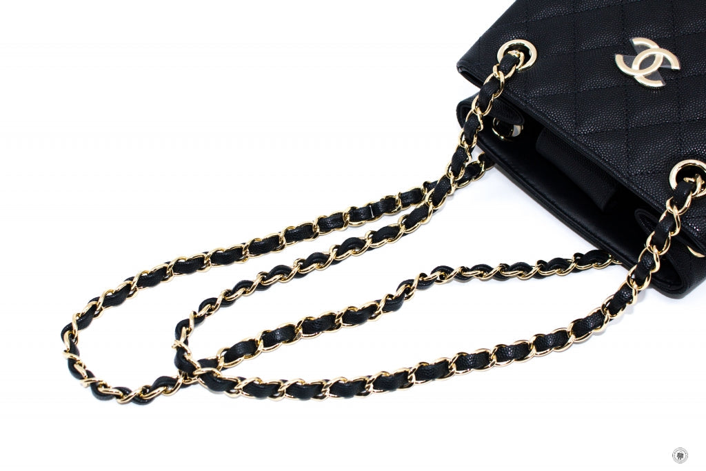 Top Quality Chanel AS3176Y33352 Bucket Bag Black / 94305 Caviar Shoulder Bags Ghw