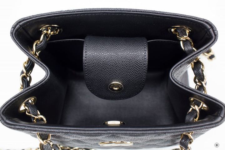 Top Quality Chanel AS3176Y33352 Bucket Bag Black / 94305 Caviar Shoulder Bags Ghw
