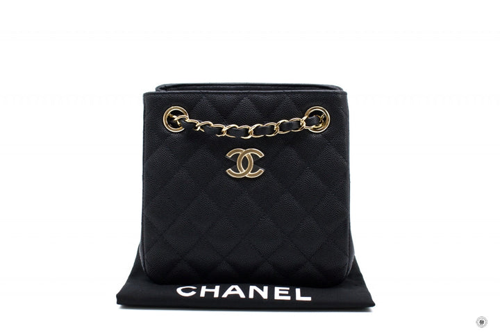 Top Quality Chanel AS3176Y33352 Bucket Bag Black / 94305 Caviar Shoulder Bags Ghw