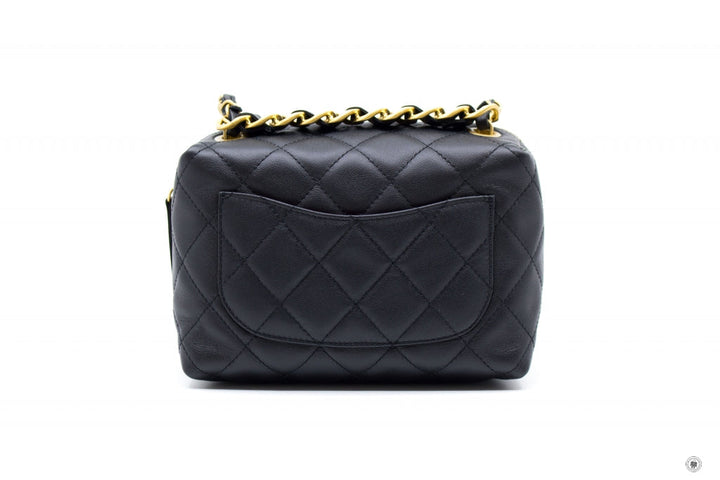 Top Quality Chanel AS3229B08008 Mini Bowling Bag  Black / 94305 Calfskin Shoulder Bags Gbhw