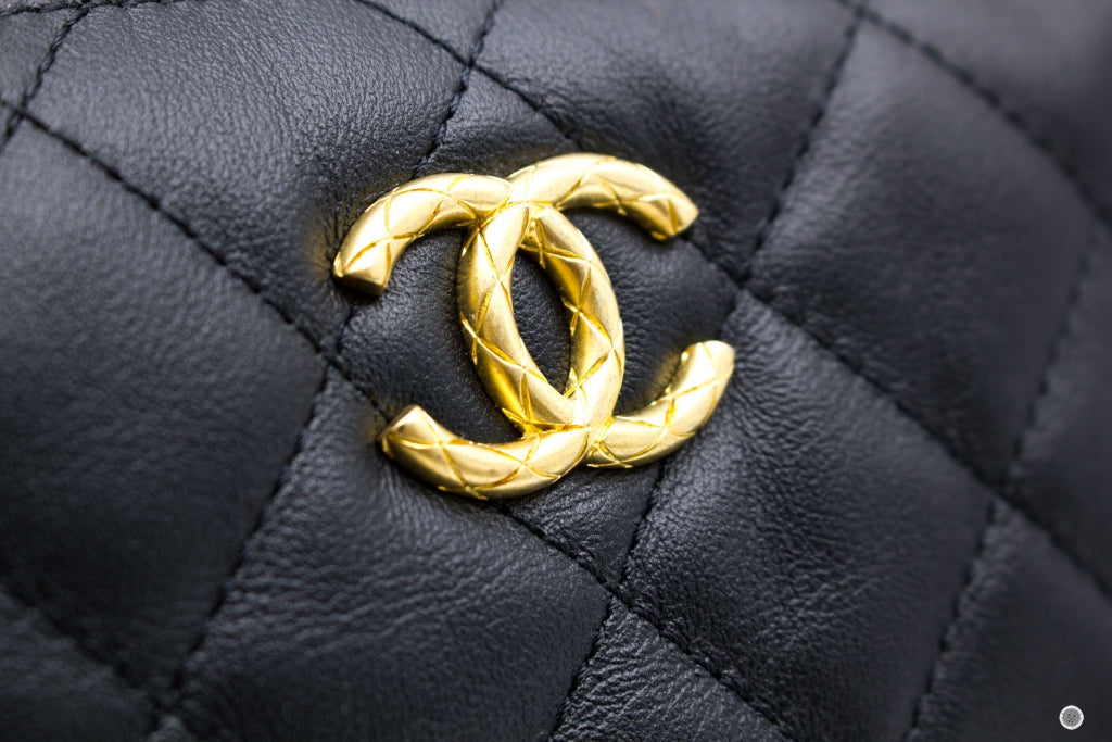 Top Quality Chanel AS3229B08008 Mini Bowling Bag  Black / 94305 Calfskin Shoulder Bags Gbhw