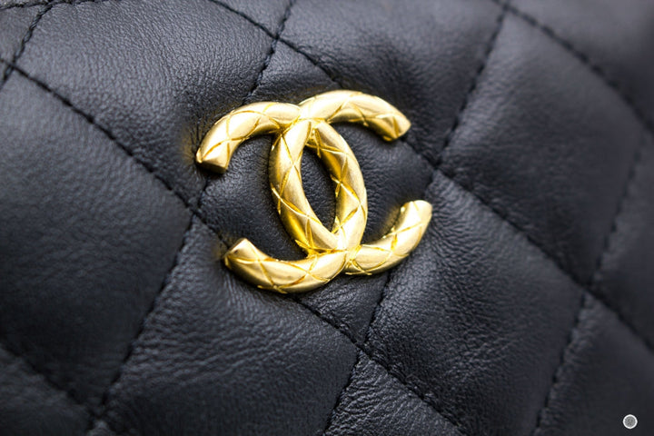 Top Quality Chanel AS3229B08008 Mini Bowling Bag  Black / 94305 Calfskin Shoulder Bags Gbhw