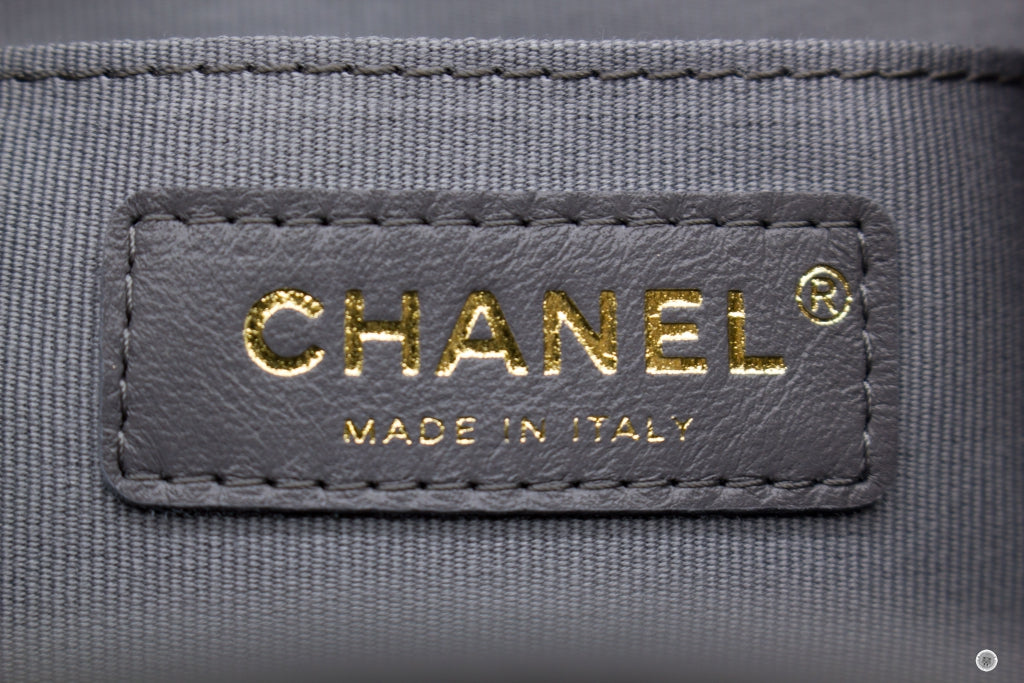 Top Quality Chanel AS2908B08609 Mini Duma NI691 / Grey Calfskin Backpacks Pbhw