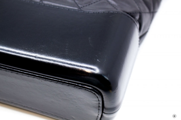 Top Quality Chanel A93824 B01935 Gabrielle Hobo Medium SO Black  Black / 94305  Lambskin Shoulder Bags Bkhw