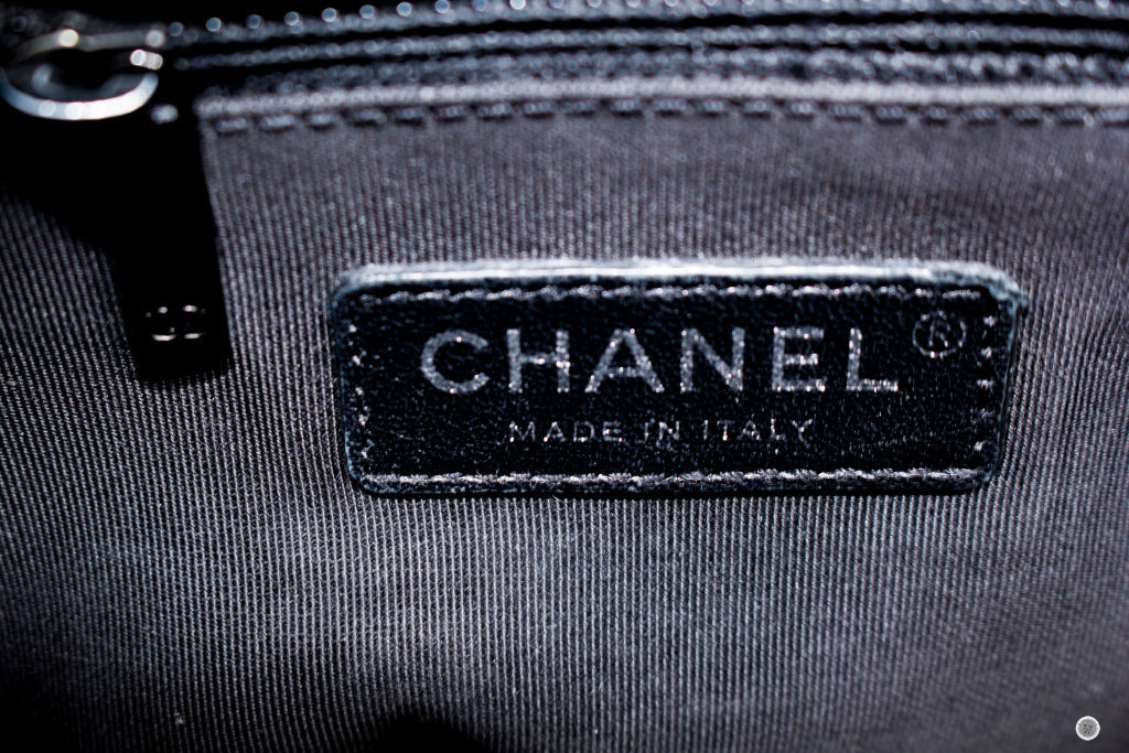 Top Quality Chanel A93824 B01935 Gabrielle Hobo Medium SO Black  Black / 94305  Lambskin Shoulder Bags Bkhw