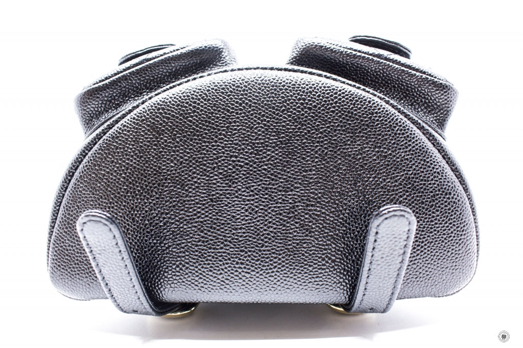 Top Quality Chanel AS3787 B10184 94305 Small Backpack Black / 94305 Calfskin Shoulder Bags Ghw