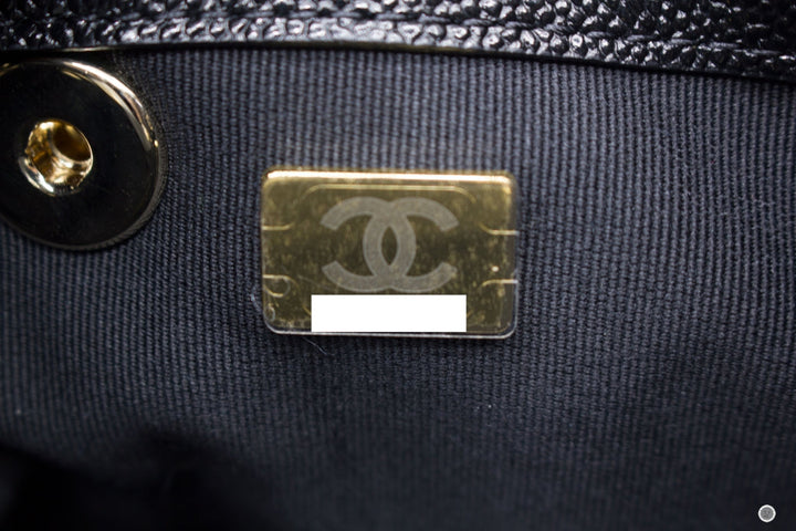 Top Quality Chanel AS3787 B10184 94305 Small Backpack Black / 94305 Calfskin Shoulder Bags Ghw