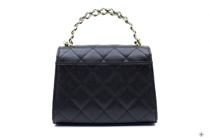 Top Quality Chanel AP3237 B10307 94305 Clutch With Chain Black / 94305 Calfskin Shoulder Bags Ghw