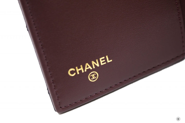 Top Quality Chanel AP0232Y01864 Classic Flap Wallet Black / C3906 Caviar Short Wallet Ghw