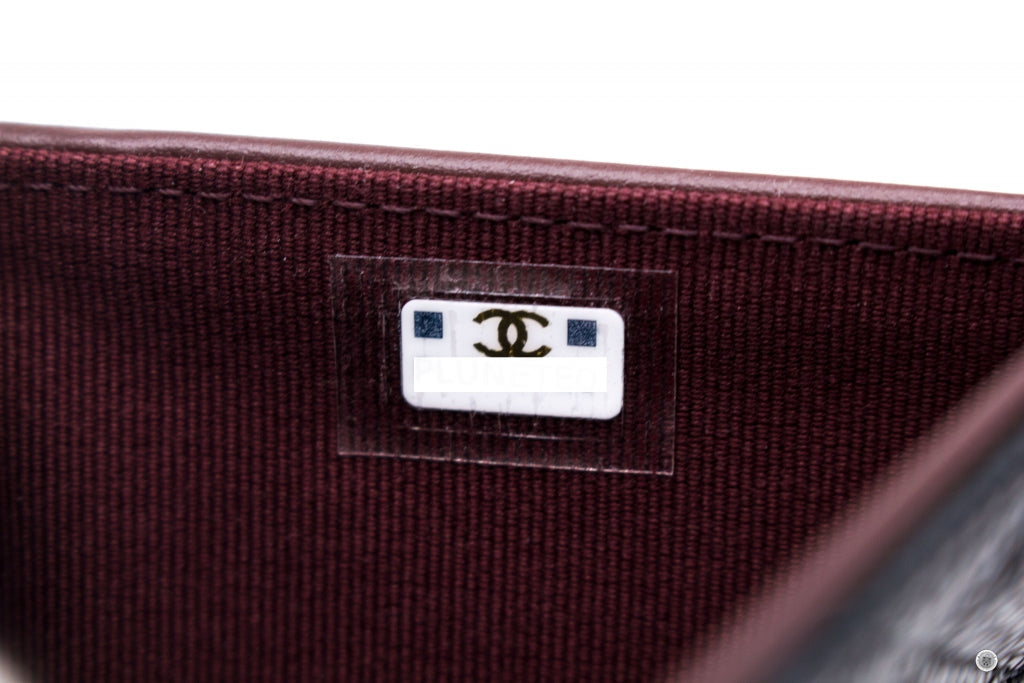 Top Quality Chanel AP0232Y01864 Classic Flap Wallet Black / C3906 Caviar Short Wallet Ghw