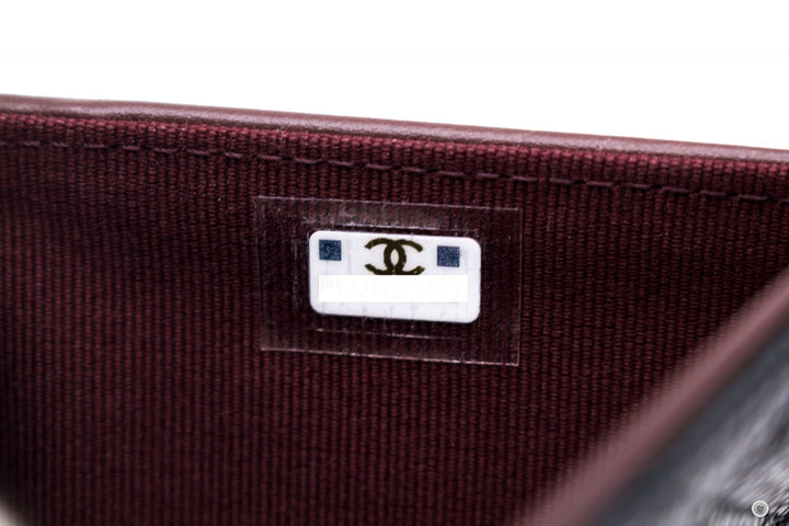 Top Quality Chanel AP0232Y01864 Classic Flap Wallet Black / C3906 Caviar Short Wallet Ghw