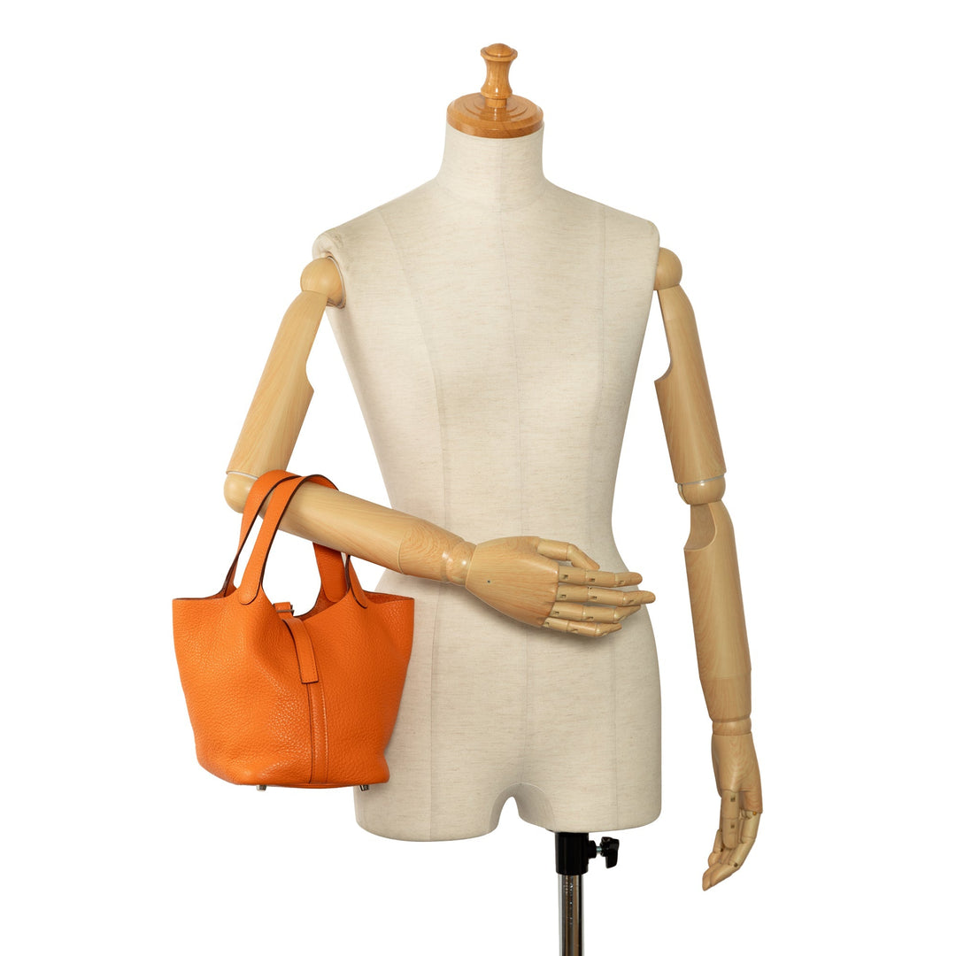 Top quality Hermes Clemence Picotin 18 Handbag
