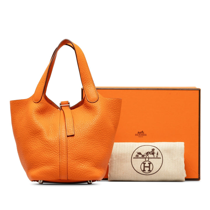 Top quality Hermes Clemence Picotin 18 Handbag