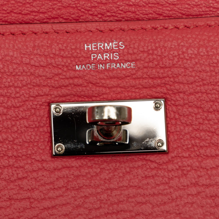 Top quality Hermes Chevre Classic Kelly Wallet Long Wallets